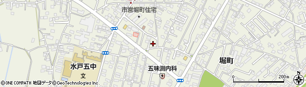 茨城県水戸市堀町1146周辺の地図