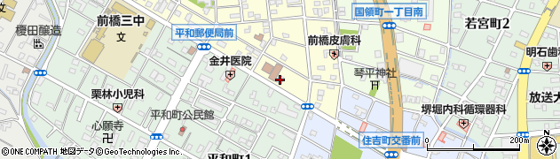 萩まち荘ヘルパーステーション周辺の地図