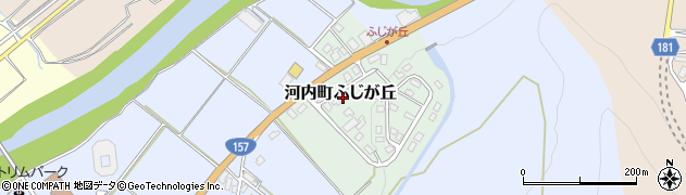 石川県白山市河内町ふじが丘23周辺の地図