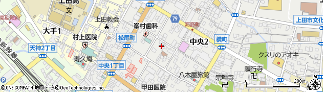 クラブプラチナ上田店周辺の地図
