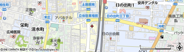 石川県小松市土居原町523周辺の地図