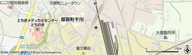栃木県栃木市都賀町合戦場1周辺の地図