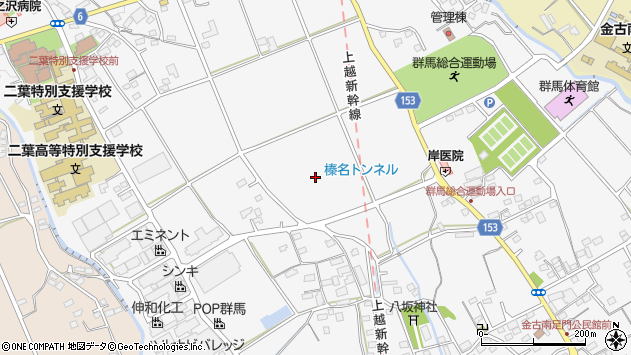〒370-3531 群馬県高崎市足門町の地図
