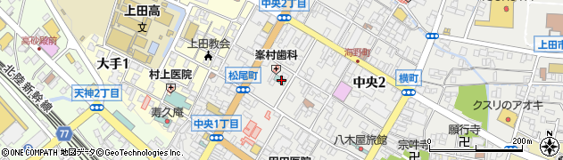 上田第一ホテル周辺の地図