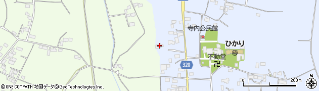 栃木県真岡市寺内281周辺の地図