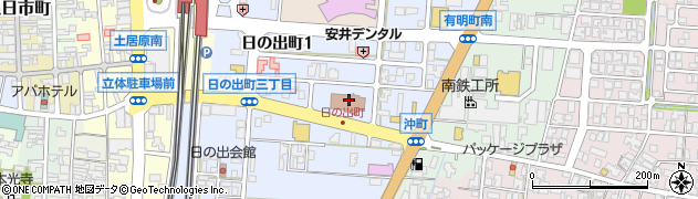 小松公共職業安定所周辺の地図