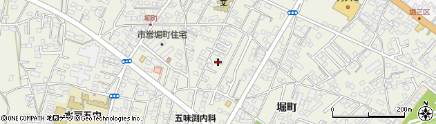 茨城県水戸市堀町1132周辺の地図