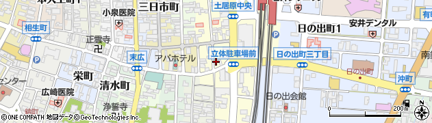 石川県小松市土居原町224周辺の地図