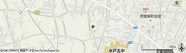 茨城県水戸市堀町1947周辺の地図