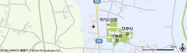 栃木県真岡市寺内277周辺の地図
