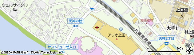ラフィネ　アリオ上田店周辺の地図