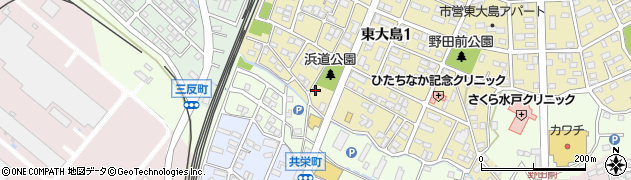 新星タクシー勝田営業所周辺の地図