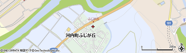石川県白山市河内町ふじが丘12周辺の地図