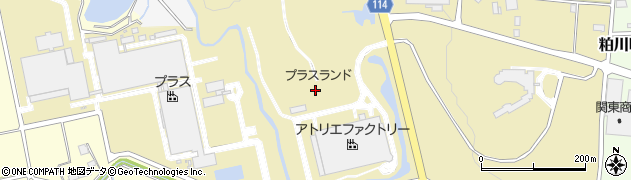 群馬県前橋市神沢の森周辺の地図