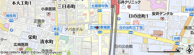 石川県小松市土居原町220周辺の地図