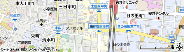 石川県小松市土居原町227周辺の地図