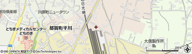 栃木県栃木市都賀町合戦場10周辺の地図