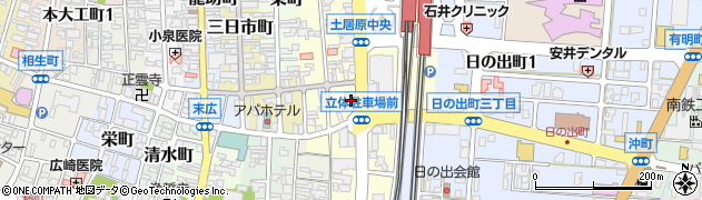 石川県小松市土居原町219周辺の地図