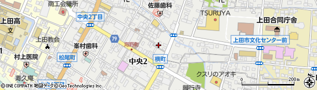 佐野美容院周辺の地図