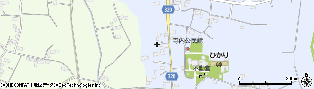 栃木県真岡市寺内285周辺の地図