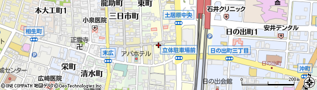 石川県小松市土居原町248周辺の地図
