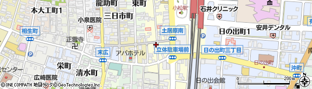 石川県小松市土居原町250周辺の地図