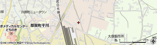 栃木県栃木市都賀町合戦場17周辺の地図