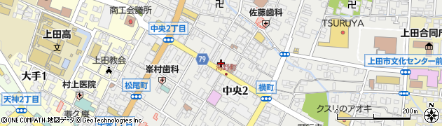 小諸上田線周辺の地図