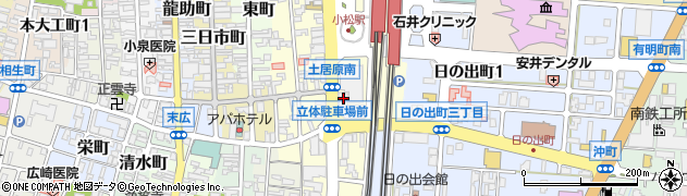 石川県小松市土居原町600周辺の地図