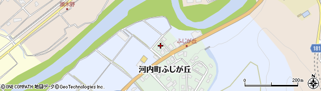 石川県白山市河内町ふじが丘4周辺の地図