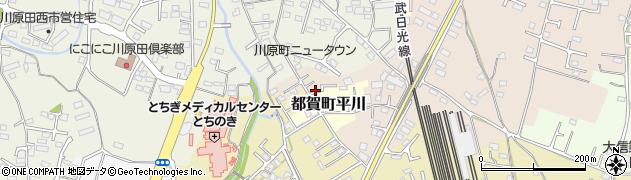 栃木県栃木市都賀町合戦場670周辺の地図