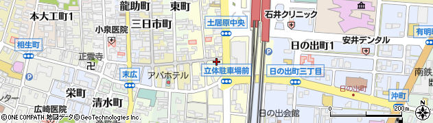 石川県小松市土居原町214周辺の地図