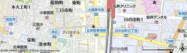 石川県小松市土居原町217周辺の地図