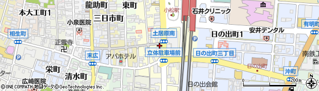 前田履物店周辺の地図