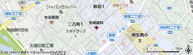 矢嶋歯科医院周辺の地図