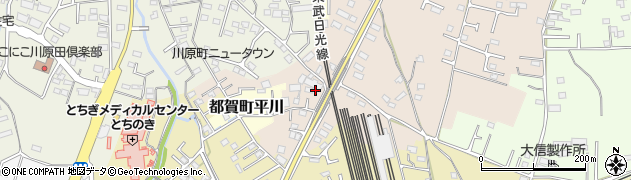 栃木県栃木市都賀町合戦場683周辺の地図