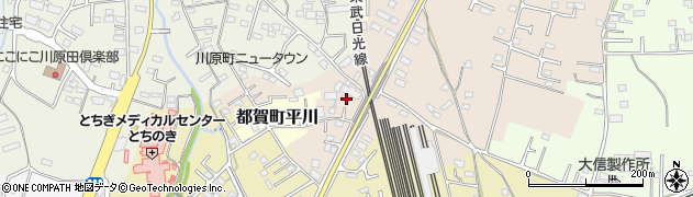 栃木県栃木市都賀町合戦場687周辺の地図