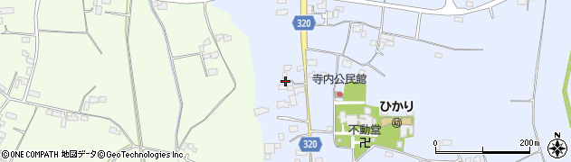 栃木県真岡市寺内288周辺の地図