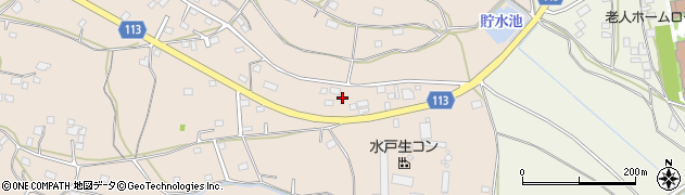 茨城県水戸市開江町1592周辺の地図