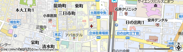 石川県小松市土居原町209周辺の地図