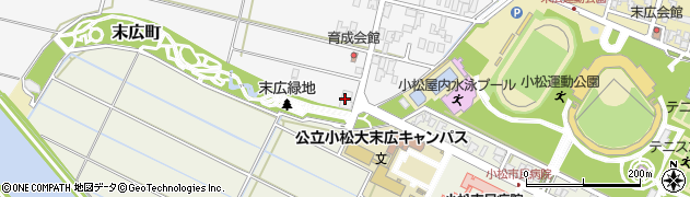 石川県小松市下牧町（辛）周辺の地図