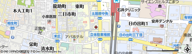石川県小松市土居原町207周辺の地図