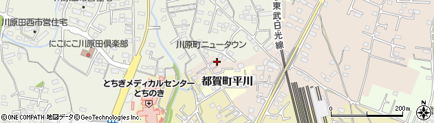栃木県栃木市都賀町合戦場671周辺の地図