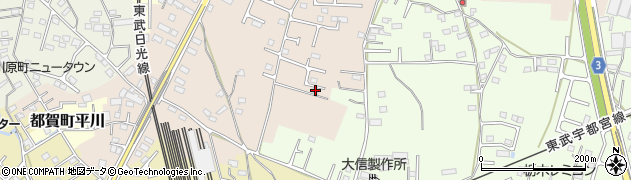 栃木県栃木市都賀町合戦場110周辺の地図