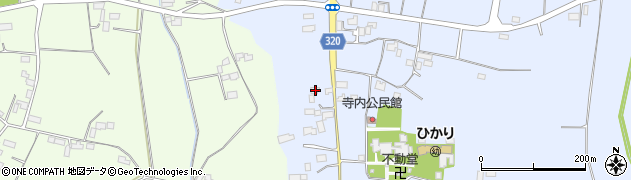 栃木県真岡市寺内287周辺の地図
