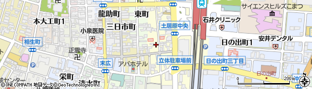 石川県小松市土居原町260周辺の地図