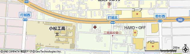 石川県小松市打越町乙203周辺の地図