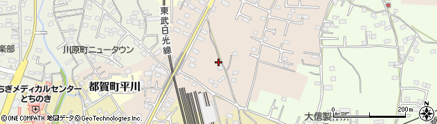 栃木県栃木市都賀町合戦場22周辺の地図