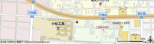 石川県小松市打越町（甲）周辺の地図