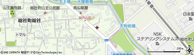 ゆで太郎 前橋総社町店周辺の地図
